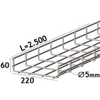 Lankahylly Aisi 316l 120/60/5mm RST