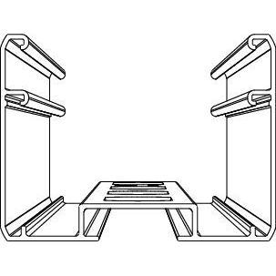 Valaisinripustuskisko Systemal Presto XYRV 108K