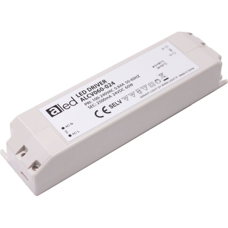 Tasajännitelähde Cariitti Huuhto Easy, 60W, 24V, IP20