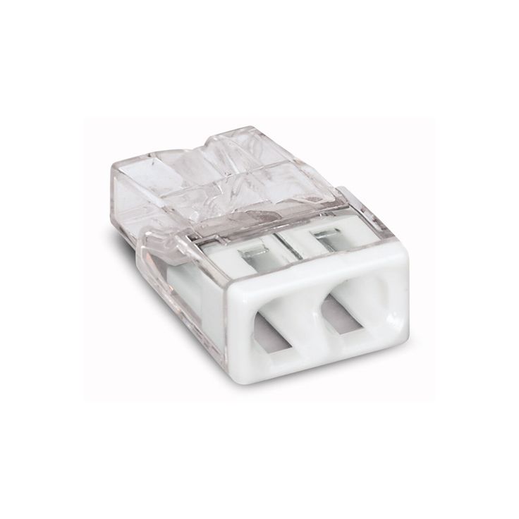 Rasialiitin Wago 2273-202, 2-napainen, 0.5-2.5mm²