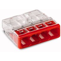 Rasialiitin Wago 2273-204, 4-napainen, 0.5-2.5mm²