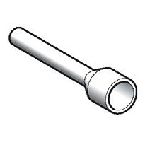 Pääteholkki DZ5CE005 0,5 mm2 valkoinen