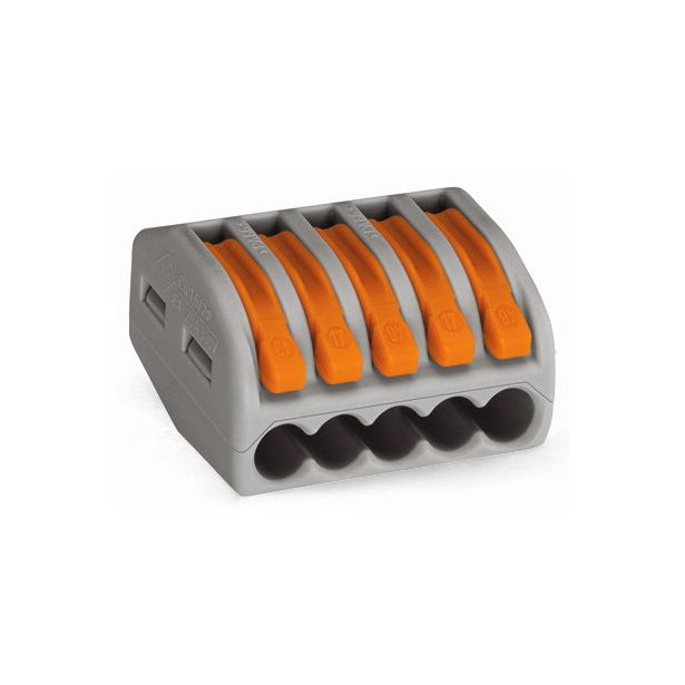 Vipurasialiitin Wago 222-415, 5-osainen, 0,08-4mm², 40kpl