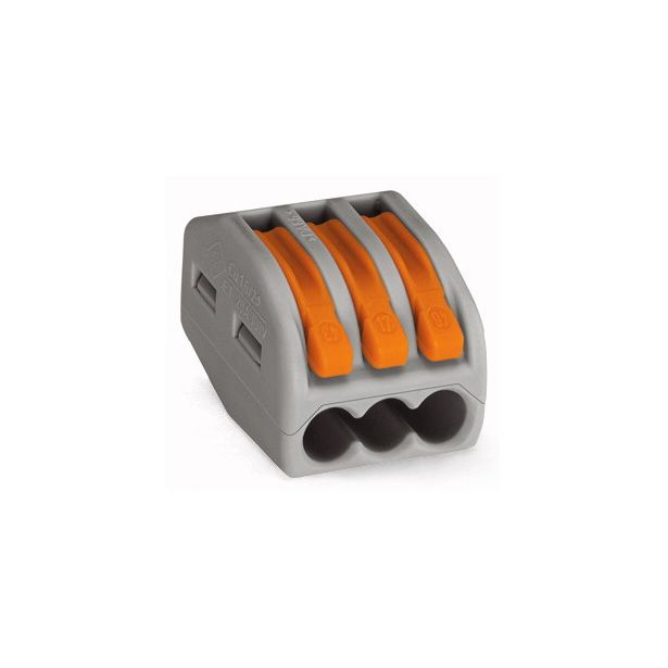 Vipurasialiitin Wago 222-413, 3-osainen, 0,08-4mm², 50kpl
