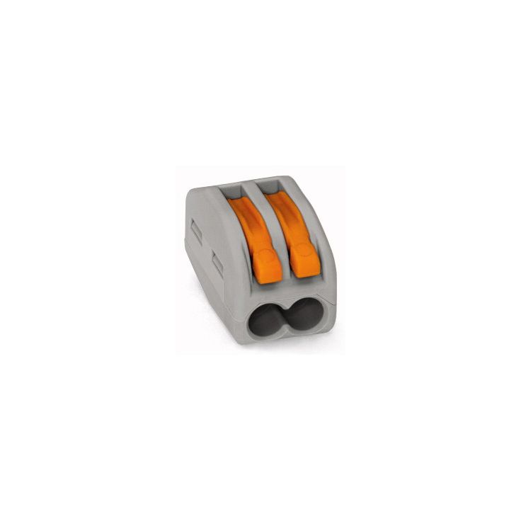 Vipurasialiitin Wago 222-412, 2-osainen, 0,08-4mm², 50kpl