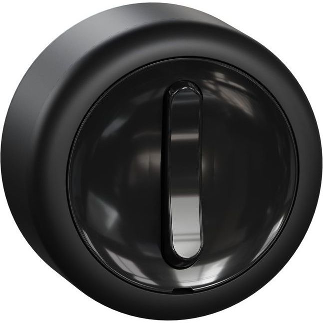 6/1-kytkin Renova pinta-asennus musta