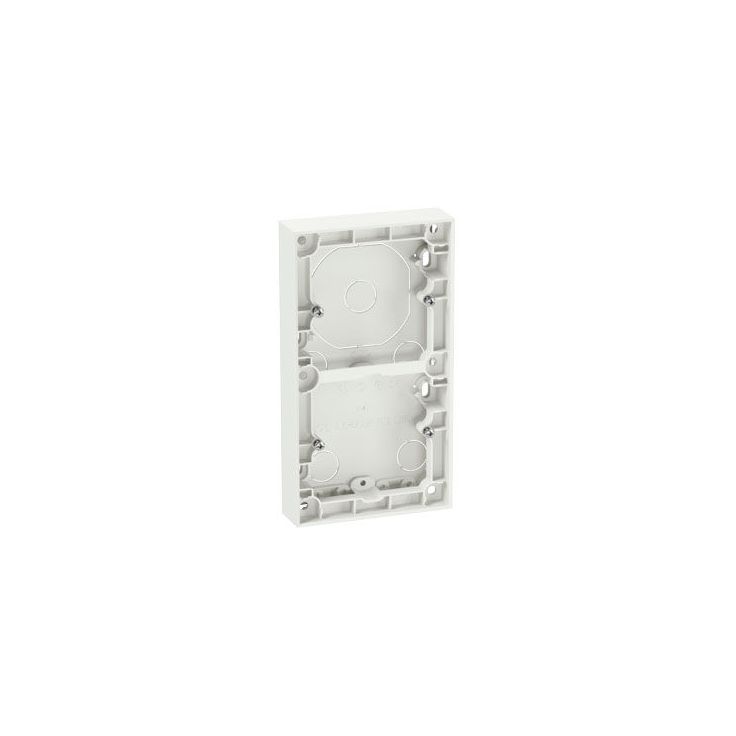 Pinta-asennuskehys ELKO Plus, 2-os 20mm, valkoinen