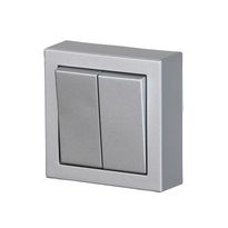 Kytkin ABB Impressivo - 5/16AX/250V/IP21 PPJ 2X alumiini