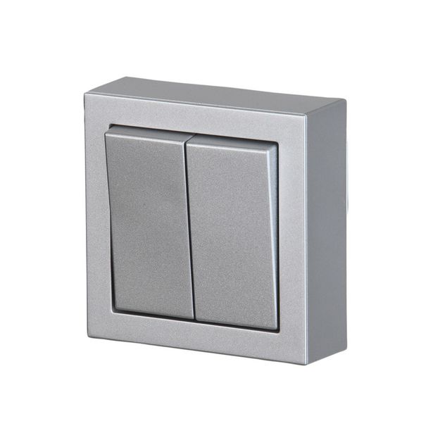 Kytkin ABB Impressivo - 5/16AX/250V/IP21 PPJ 2X alumiini