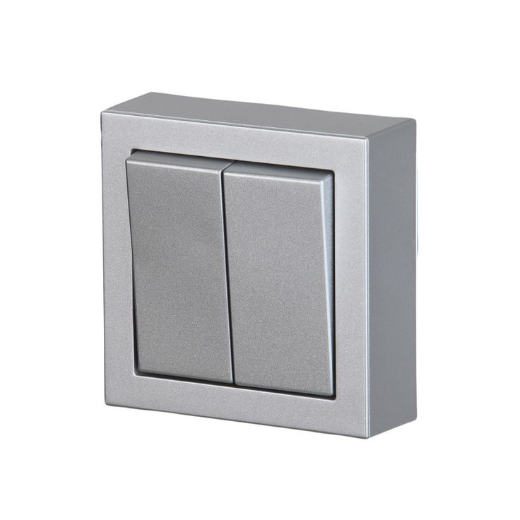 Kytkin ABB Impressivo - 5/16AX/250V/IP21 PPJ 2X alumiini