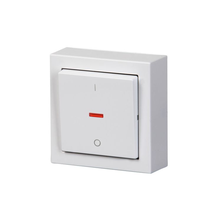 Kytkin ABB Impressivo - 2/16AX/250V/IP21 PPJ 2X valkoinen