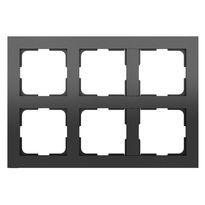 Peitelevy ELKO Plus, Matriisikehys 2x3, musta