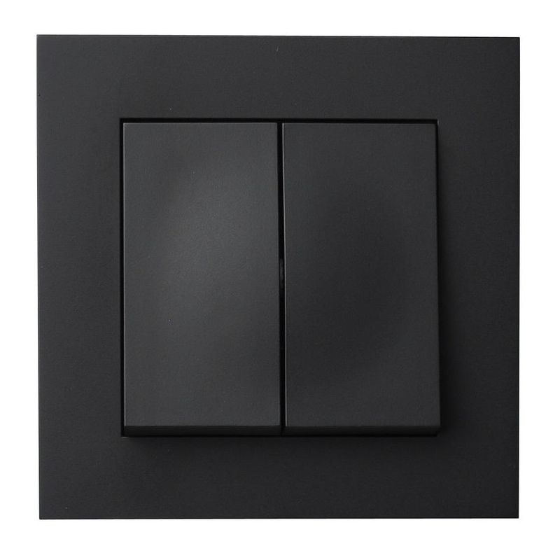 Kytkin ELKO Plus, 5/16A/250V/IP20 UPJ, musta