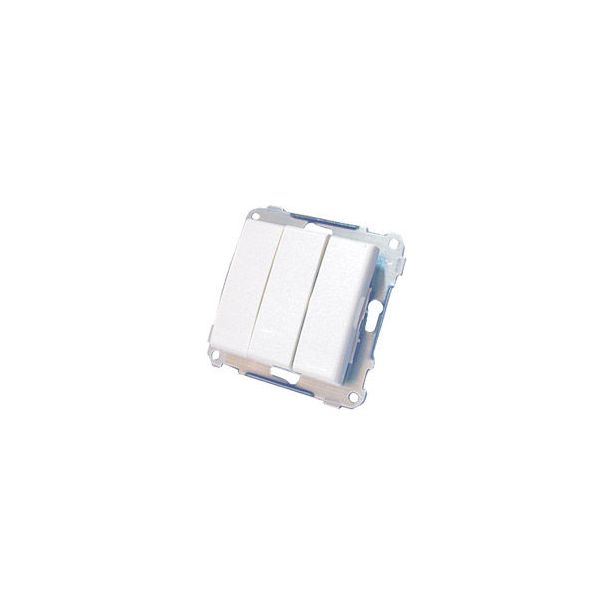 Kytkin 1+1+1/16A/250V/IP20 2X UKR valkoinen