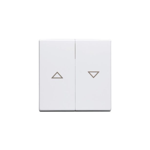 Vipu ABB Impressivo - VIPU2/IP21 "ylös/alas" valkoinen