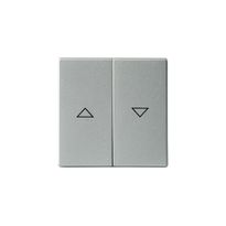 Vipu ABB Impressivo - VIPU2/IP21 &quot;ylös/alas&quot; alumiini