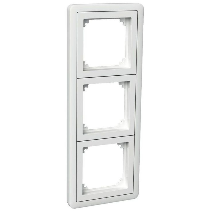 Peitelevy adapterilla Schneider Electric ExxactCombi, 3-osainen