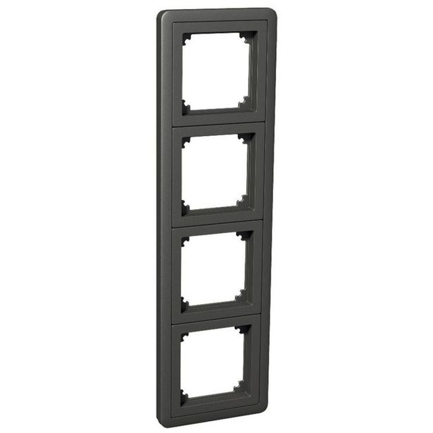 Peitelevy adapterilla Schneider Electric ExxactCombi, 4-osainen