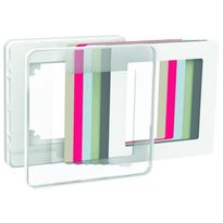 Peitelevy 1-osainen valkoinen ExxactDesign