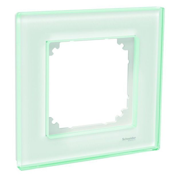 Peitelevy Schneider Electric ExxactSolid, 1-osainen, lasi