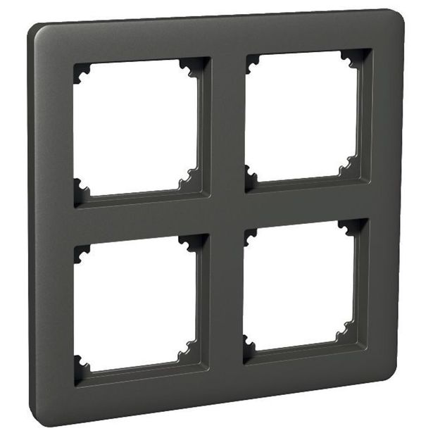 Peitelevy 2x2-matriisikehys Schneider Electric ExxactPrimo