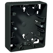 Pintakojerasia 2-osainen IP21 22 mm antrasiitti Exxact