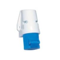 Seinäpistorasia 11895 2PE 16A-6H 230V IP44 QC