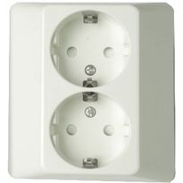 Pistorasia Schneider Electric 2-osainen, uppo-asennettava S/16A/IP21 UPJ 1X VA Exxact