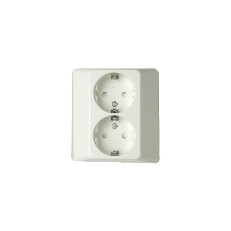Pistorasia Schneider Electric 2-osainen, uppo-asennettava S/16A/IP21 UPJ 1X VA Exxact