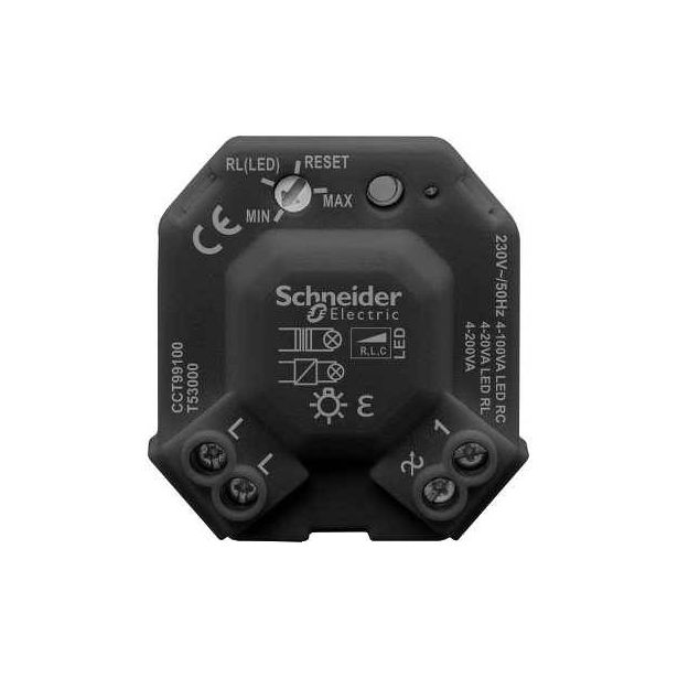 Valonsäädin SDM100LED RCL uppoasennettava