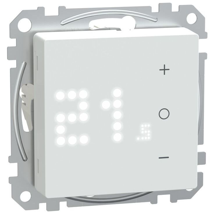 Yhdistelmätermostaatti Schneider Electric Exxact Wiser 16A, eri värejä