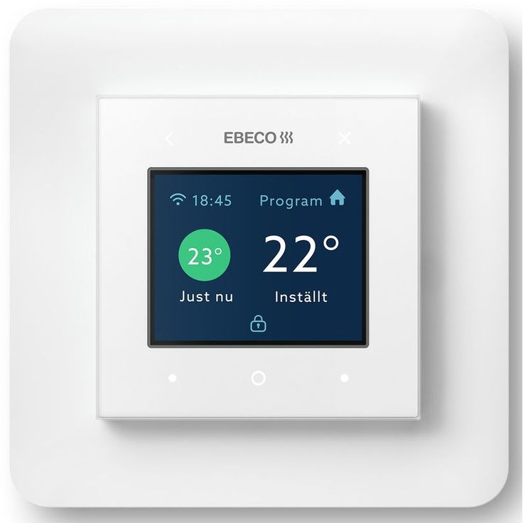 Yhdistelmätermostaatti Ebeco EB-THERM 500, Wifi ready, Verkkokaupan poistotuote