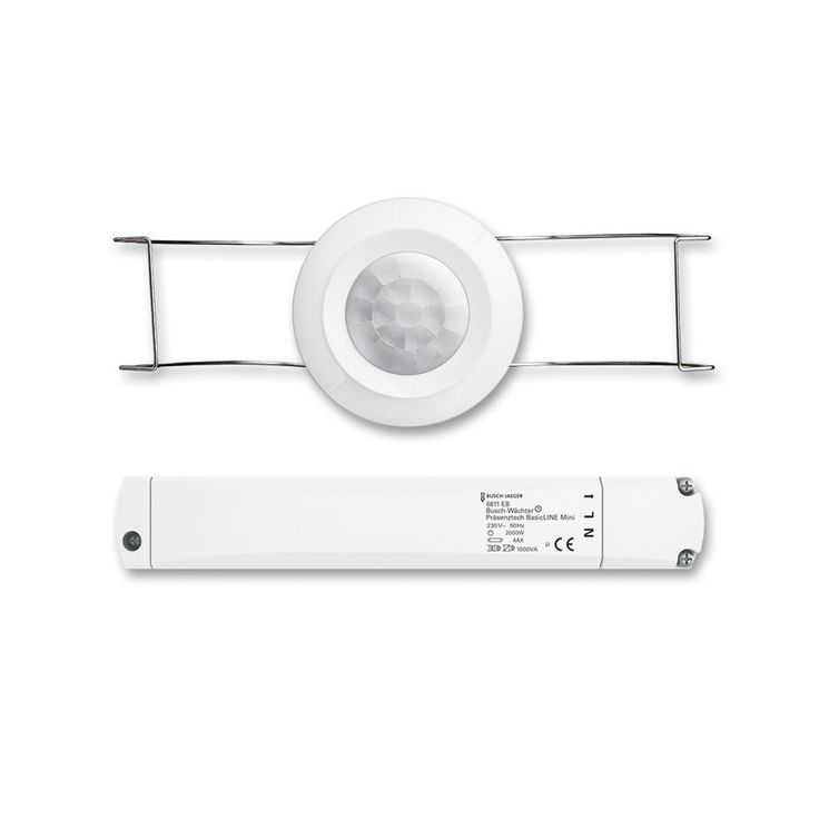 Läsnäolotunnistin ABB BasicLINE - 360 1000W/VA 230V IP20 UKA valkoinen
