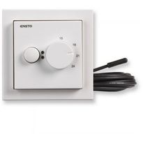 Yhdistelmätermostaatti Ensto ECO16BT-IM-084, 16A, IP30 U, valkoinen