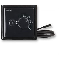 Yhdistelmätermostaatti Ensto ECO16BT-IN-SW, 16A, IP30 U, musta