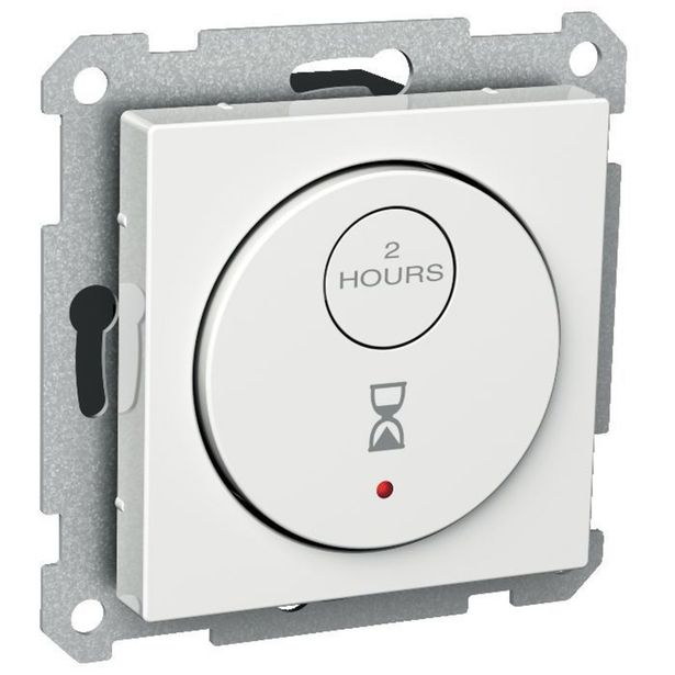 Ajastin elektroninen 15 min-8 h 2-napainen 10A valkoinen Exxact