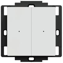 Langaton painike Schneider Electric Exxact, Wiser Zigbee, 2-osainen valkoinen