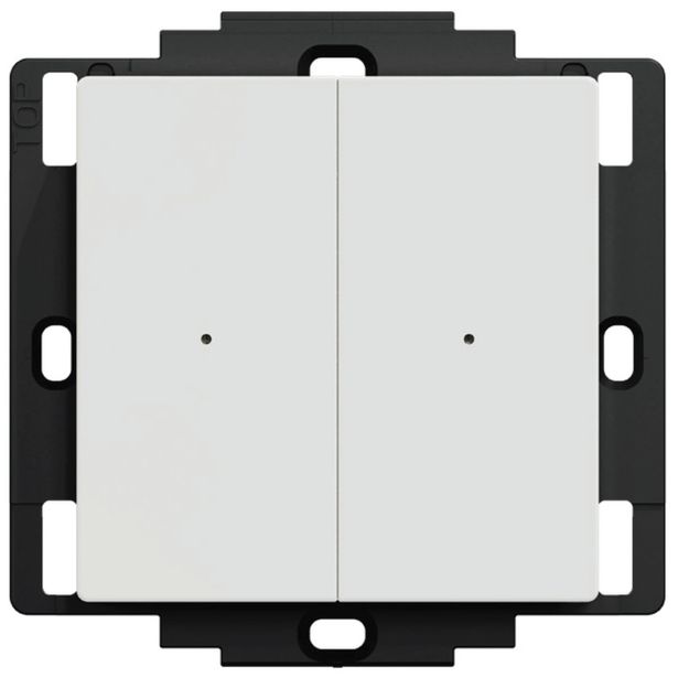Langaton painike Schneider eEectric Exxact, Wiser Zigbee, 2-osainen valkoinen