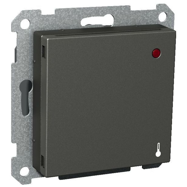 Lattiatermostaatti 5-50C 16A 230V UKR antrasiitti Exxact