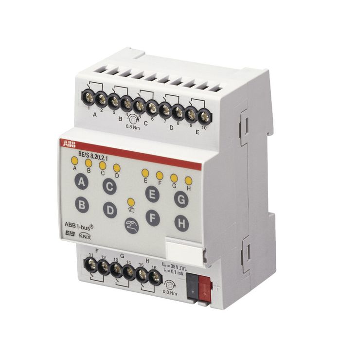 Tuloyksikkö ABB KNX - 8*12-230VAC/DC
