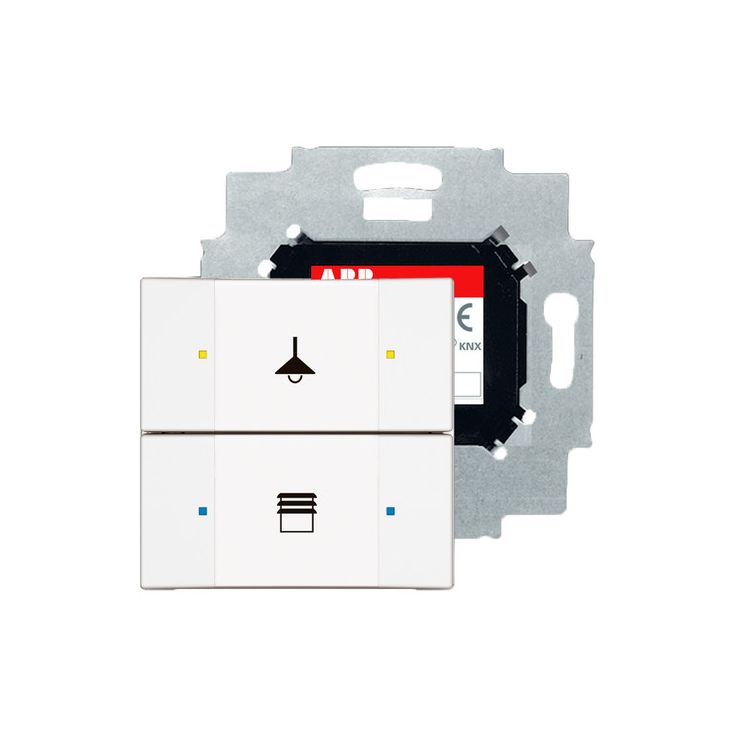Painike ABB KNX Impressivo - 2 MV T U B valkoinen
