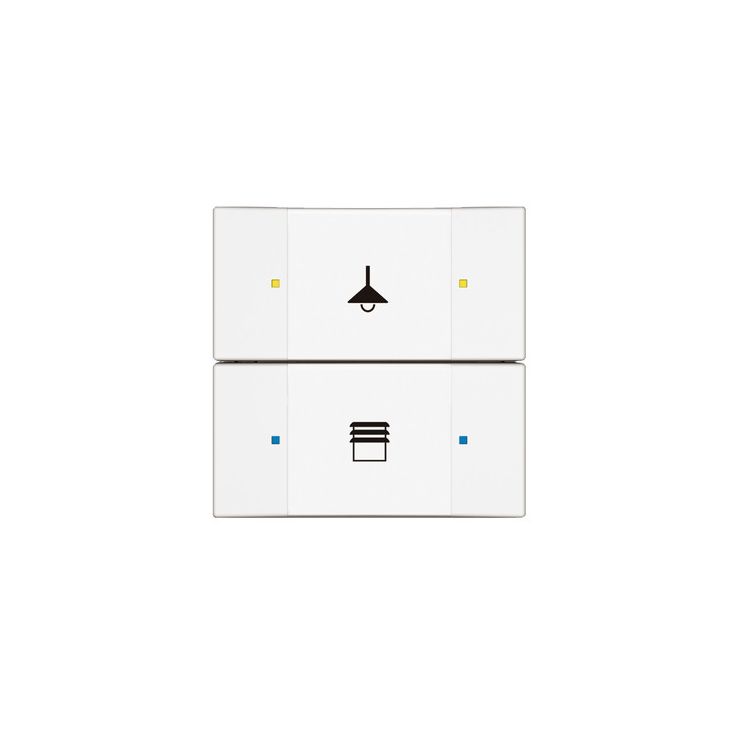 Painike ABB KNX Impressivo - 2 MV T U valkoinen