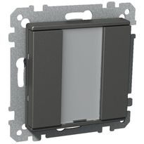 Painike KNX 2-osainen P 2 T USE UK antrasiitti ExxactPrimo