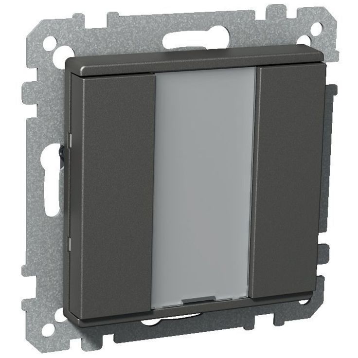 Painike KNX 2-osainen P 2 T USE UK antrasiitti ExxactPrimo