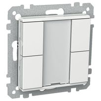 Painike KNX 4-osainen P 4 T USE UK valkoinen Exxact