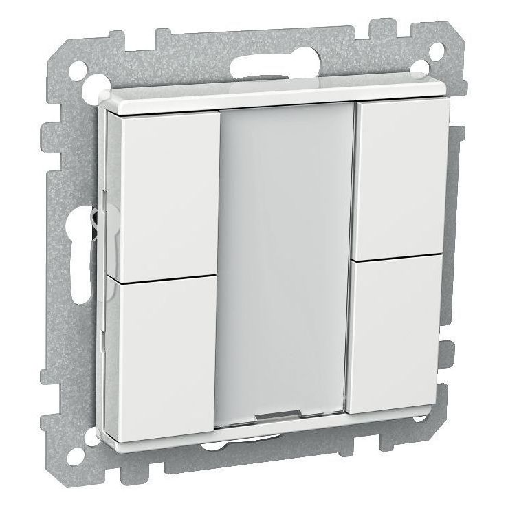 Painike KNX 4-osainen P 4 T USE UK valkoinen Exxact