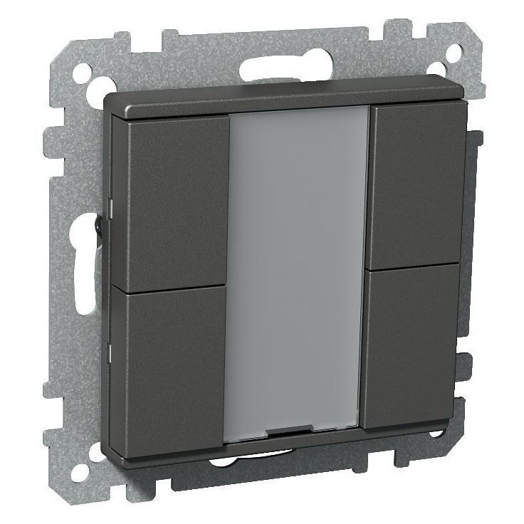 Painike KNX 4-osainen P 4 T USE UK antrasiitti Exxact