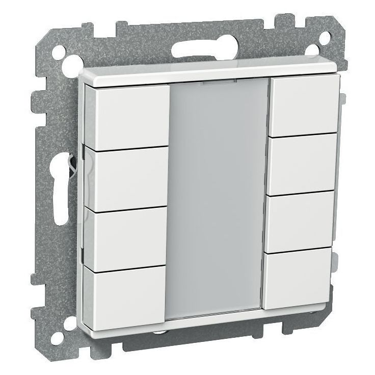 Painike KNX 8-osainen P 8 T USE UK valkoinen Exxact