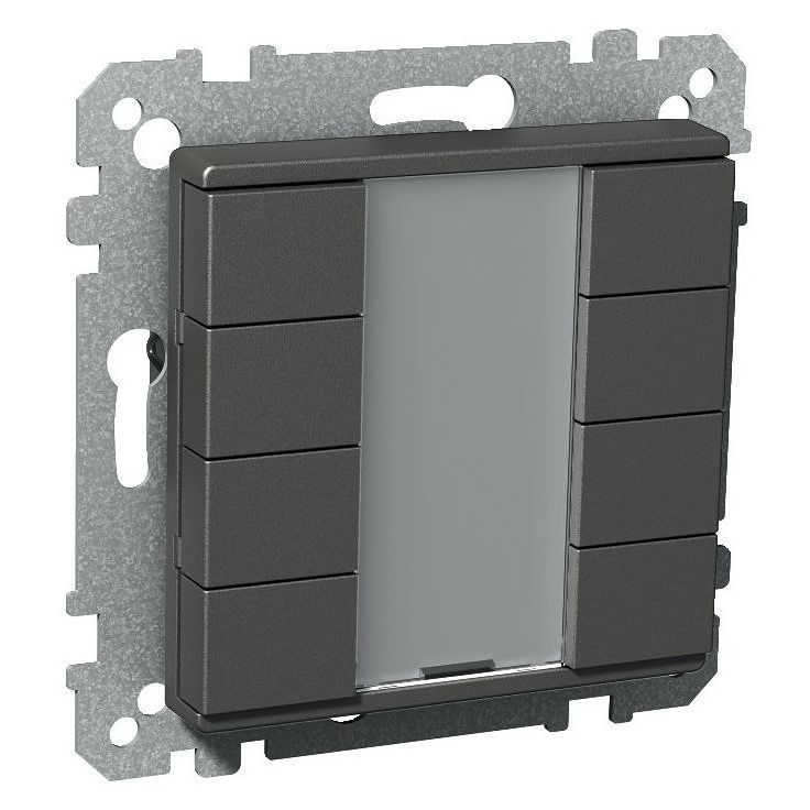 Painike KNX 8-osainen P 8 T USE UK antrasiitti Exxact