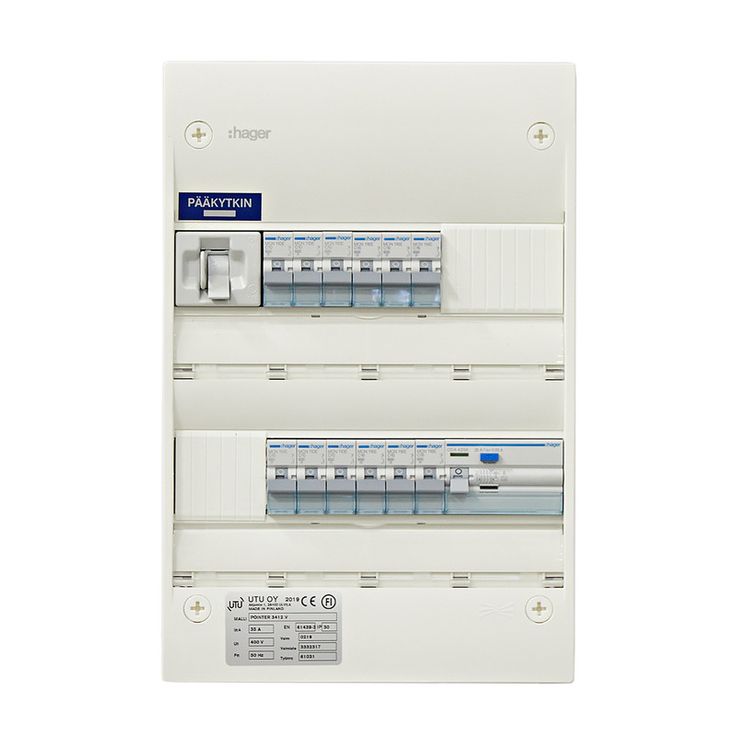 Ryhmäkeskus pinta UTU Pointer 3412J V 35A IP30 PS